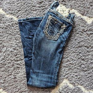 Miss Me Jeans Med‎ Wash Fade Women's 8